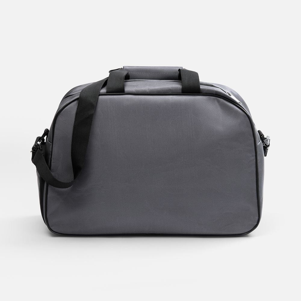 Спортивная сумка Atlantes, серая с черным в Санкт-Петербурге