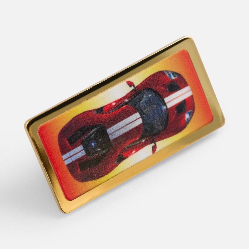 Значок Magnet Matto, золотистый глянцевый в Санкт-Петербурге